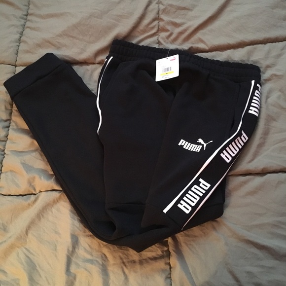 Men’s PUMA Amplified Sweatpants Size Medium - Picture 4 of 5